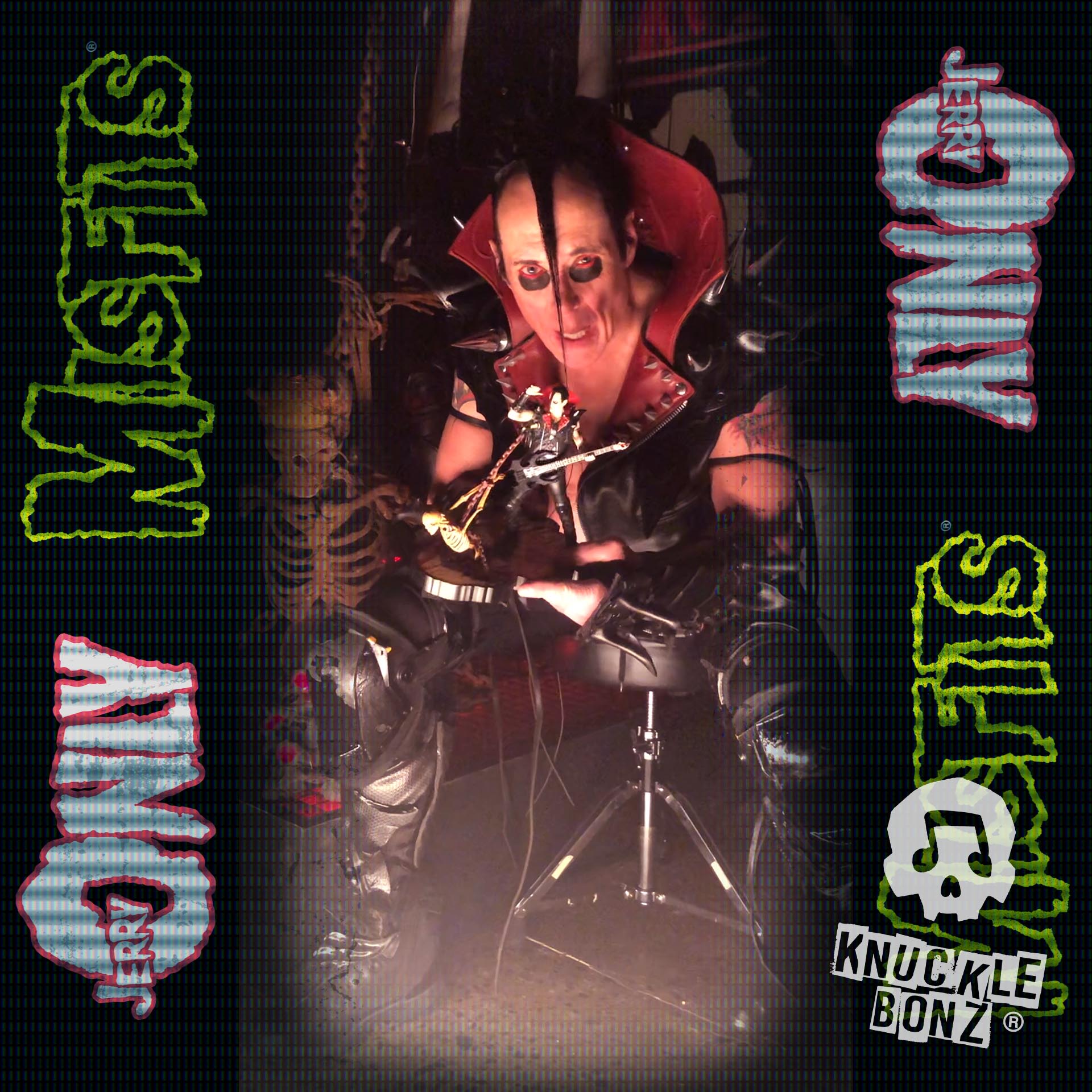 Misfits Jerry Only - KnuckleBonz Statue Unboxing Video